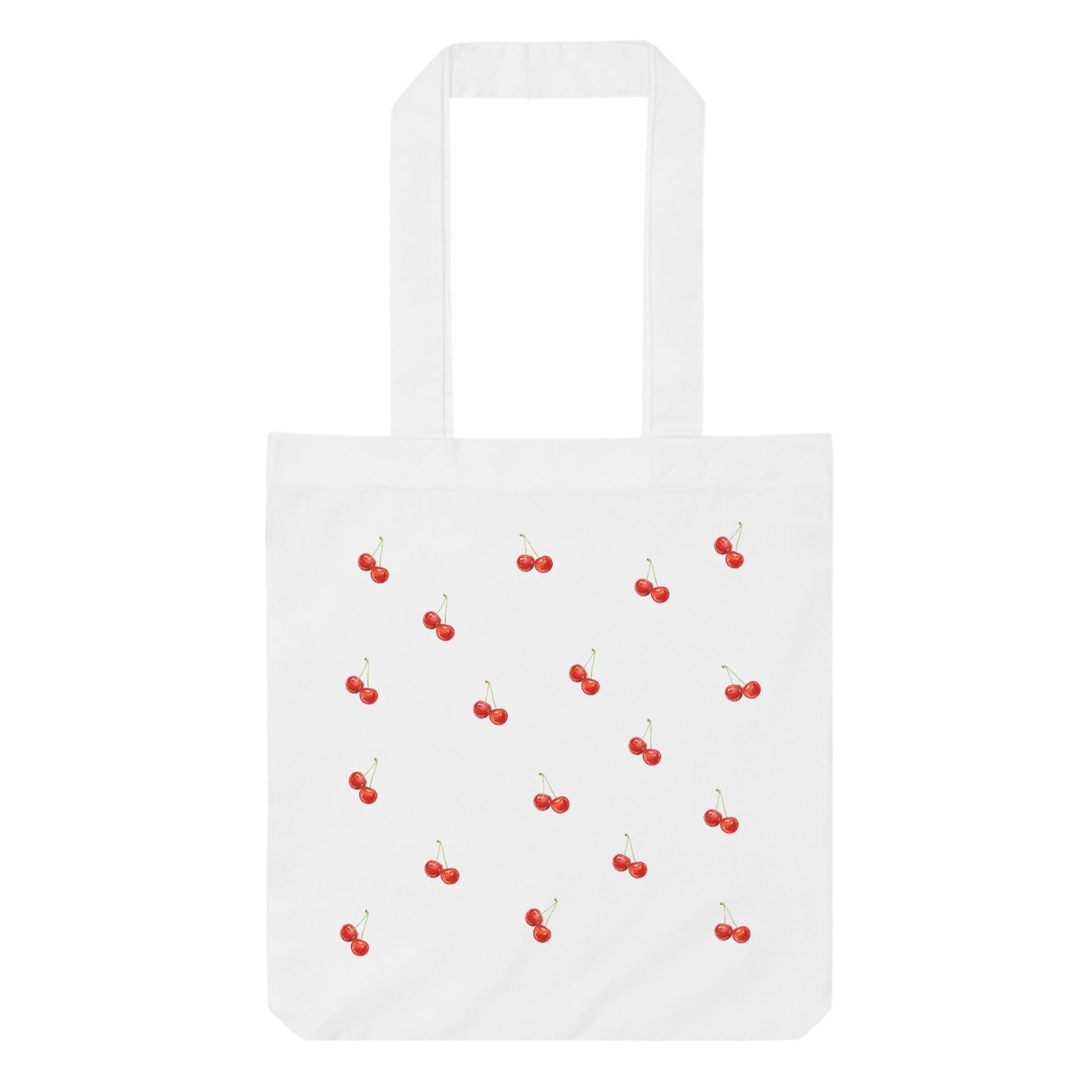 Cherry pattern Tote bag